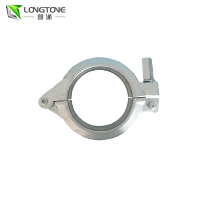 Bộ phận máy trộn bê tông OEM Sơn đúc ， Kẹp chụp ống áp suất thấp