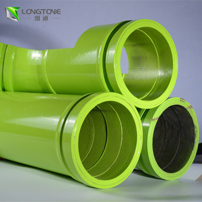 Bộ phận bơm bê tông 125BX3m Zoomlion Ống khuỷu Q235A HRC 63-66